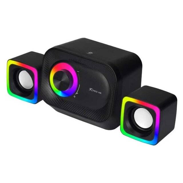 Xtrike Me SK-502 2.1 Channel 11W Wired RGB Speaker Black - 1