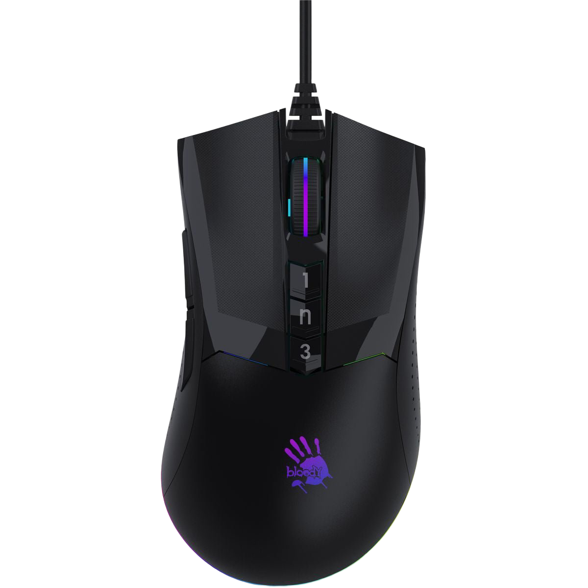 Bloody W90 Max Optical Gaming Mouse Wired 10000 DPI RGB - 1