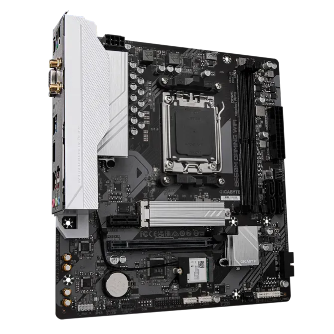 لوحة أم Gigabyte B650M Gaming WiFi AM5 Micro-ATX - 1