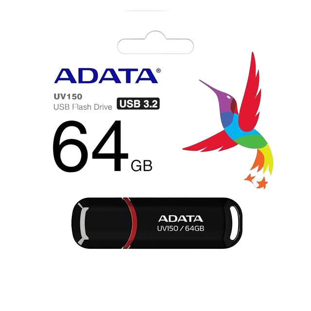 ADATA UV150 64GB USB 3.2 Flash Drive - 1