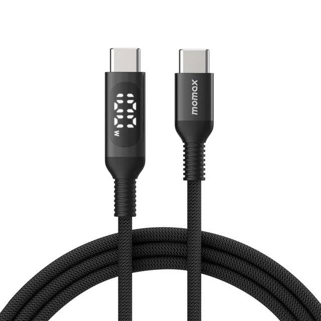 كيبل Momax DC22 USB-C إلى USB-C 1.2M أسود - 1