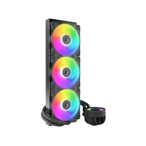 Arctic Freezer III Pro 420mm AIO Liquid Cooler ARGB Black - 1