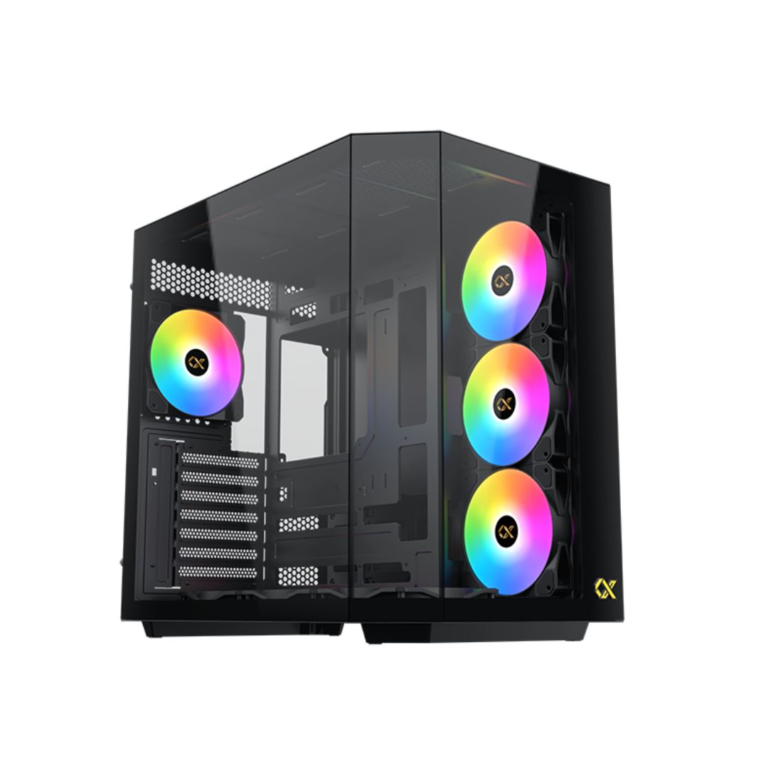 Xigmatek CUBI II Mid-Tower ATX Case Black - 1