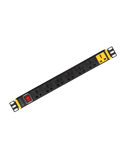 Bluestorm 7-Way PDU Rackmount Power Distribution Unit - 1U - 1