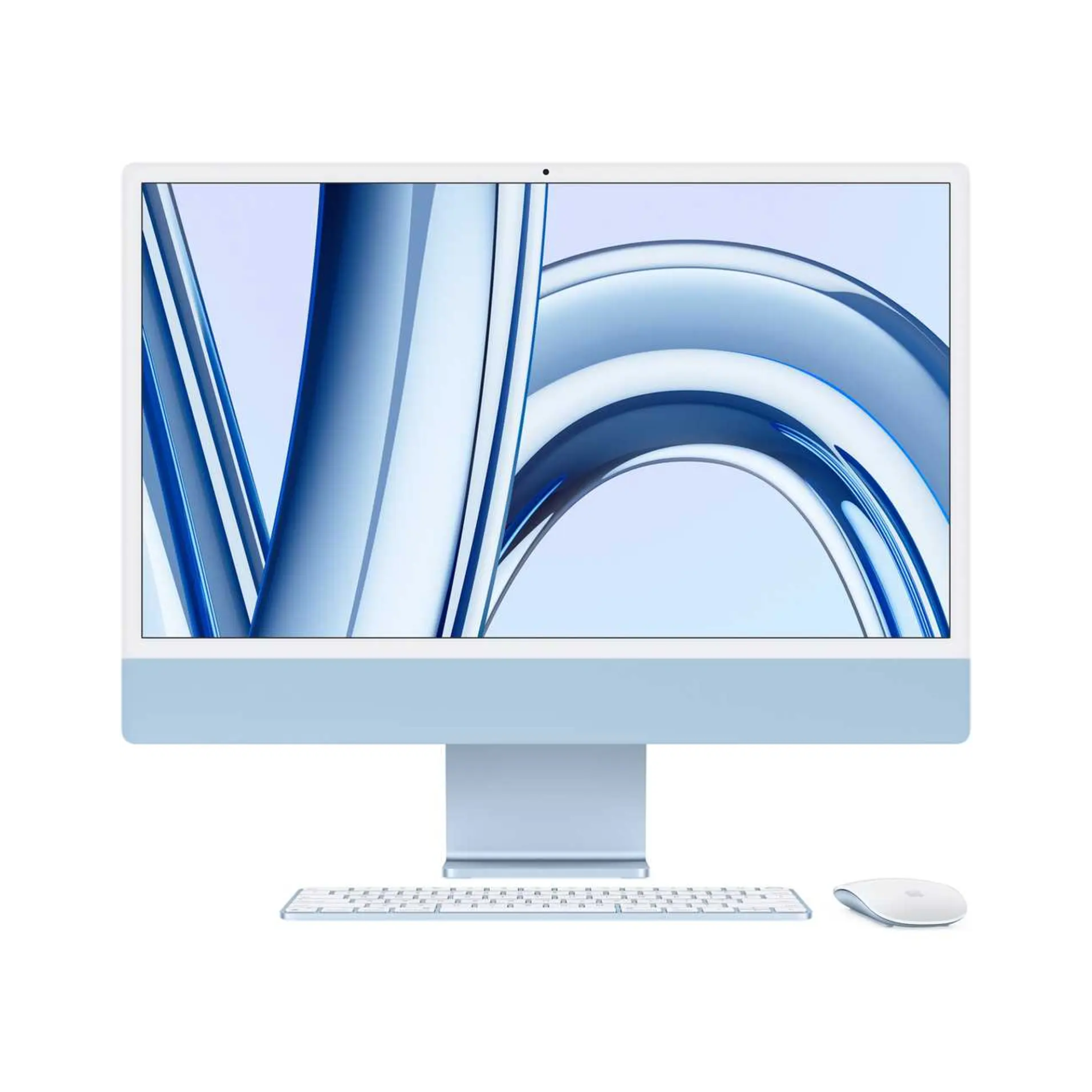 Apple iMac 24″ M3 8GB/512GB 10-Core GPU 4.5K Retina Blue - 1