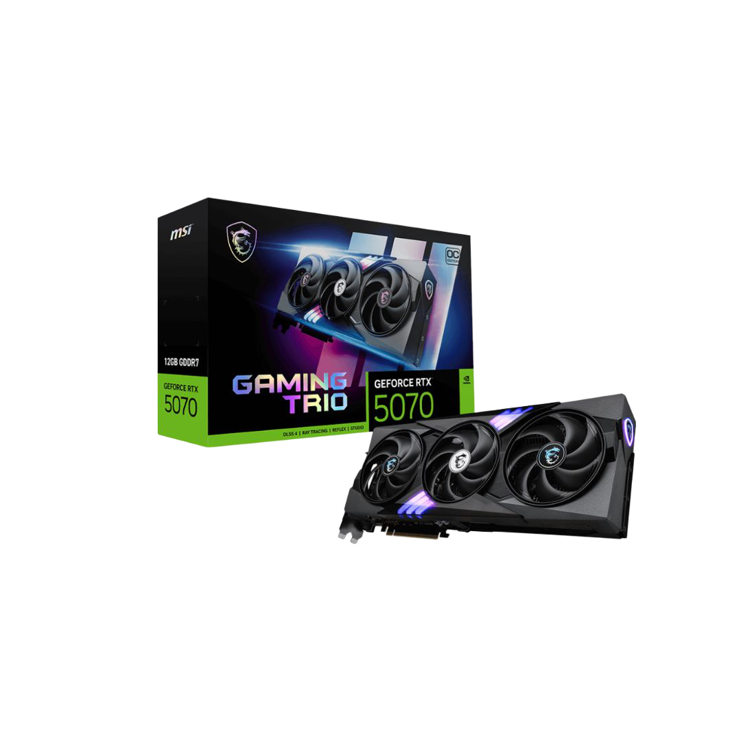 MSI Gaming Trio GeForce RTX 5070 12GB GDDR7 OC Edition - 1
