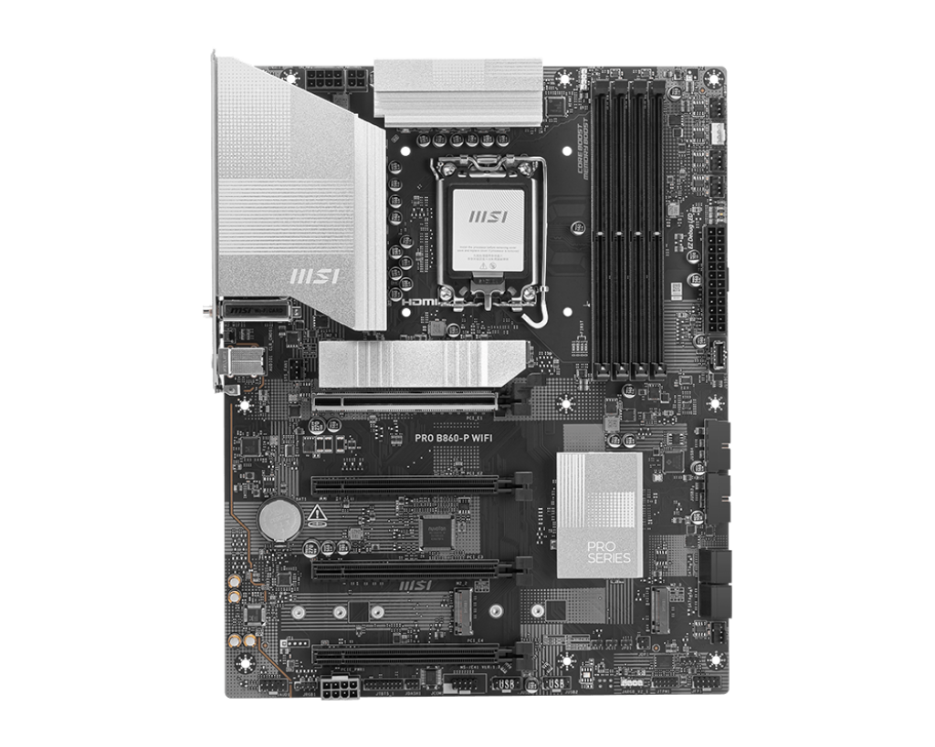 MSI PRO B860 LGA1851 ATX DDR5 Motherboard - 1