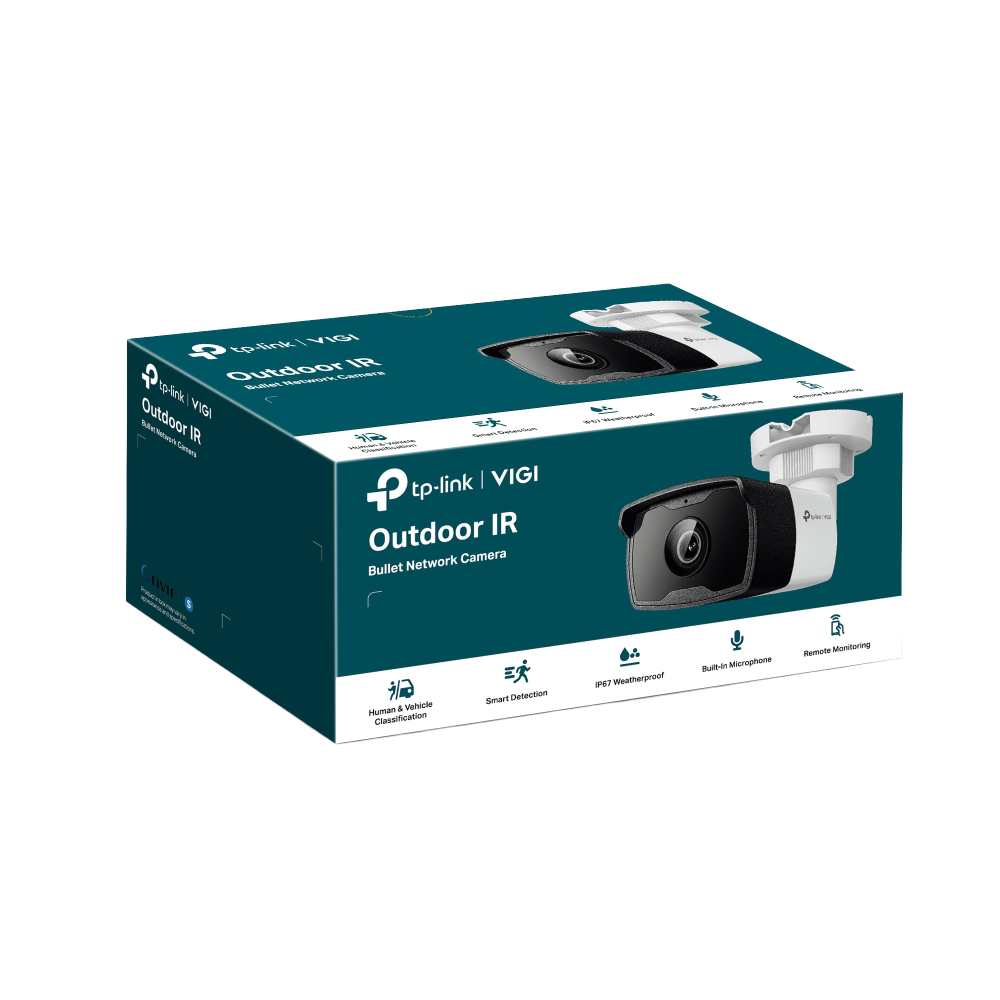 TP-Link VIGI C430I 3MP Outdoor Turret Network Camera - 1