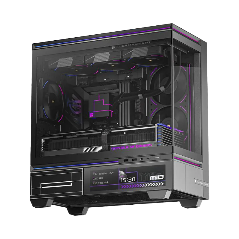 Thermalright TL-M10 Micro-ATX Case ARGB 4 Fan - 1
