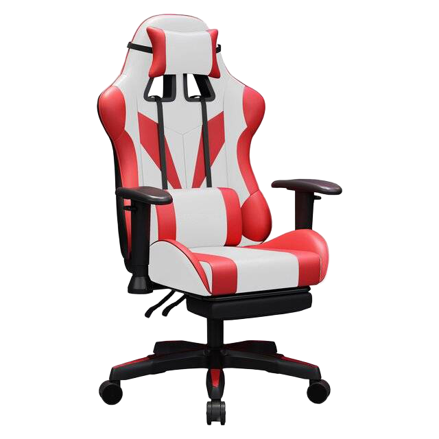 Raptor RGC-100 Gaming Chair White & Red - 1