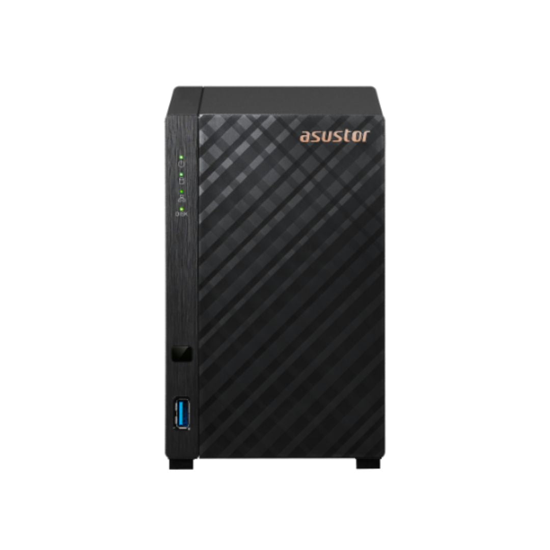 نظام تخزين Asustor Drivestor 2 AS1102T 2-Bay 36TB 1GB RAM 2.5GbE - 1