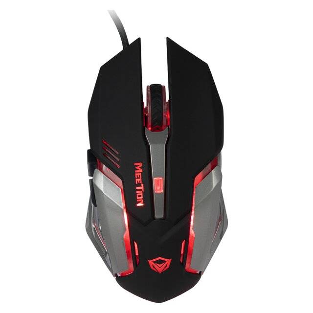 Meetion M915 Gaming Mouse 2400 DPI Wired Black - 1