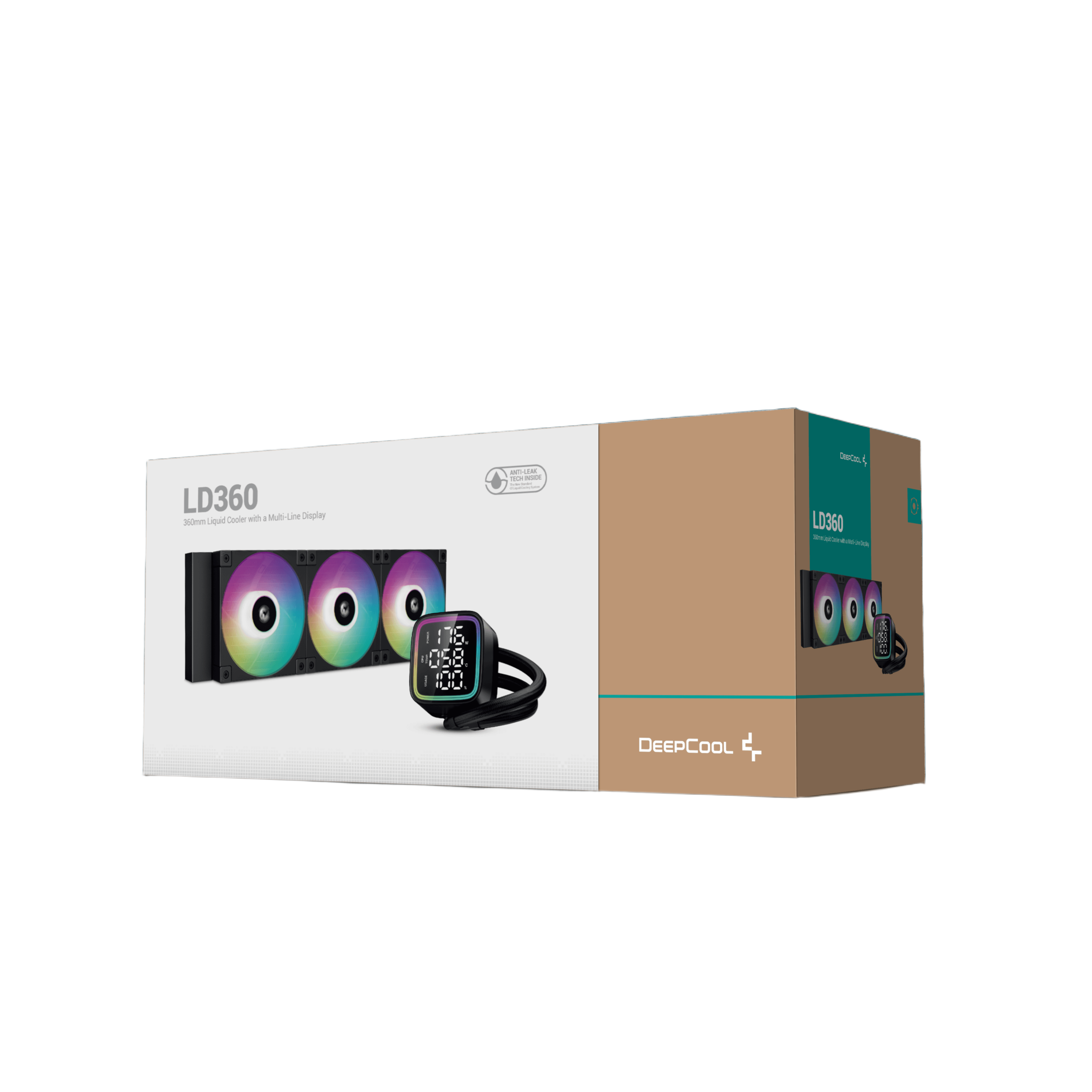 Deepcool LD360 360mm AIO Liquid CPU Cooler ARGB - 1