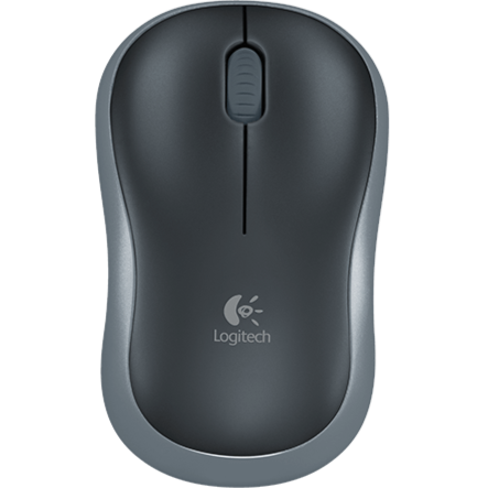 ماوس Logitech M185 1000 DPI لاسلكي أحمر - 1