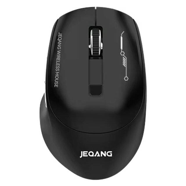 Jeqang JW-D229 Gaming Mouse 1600 DPI Dual-Mode RGB Black - 1