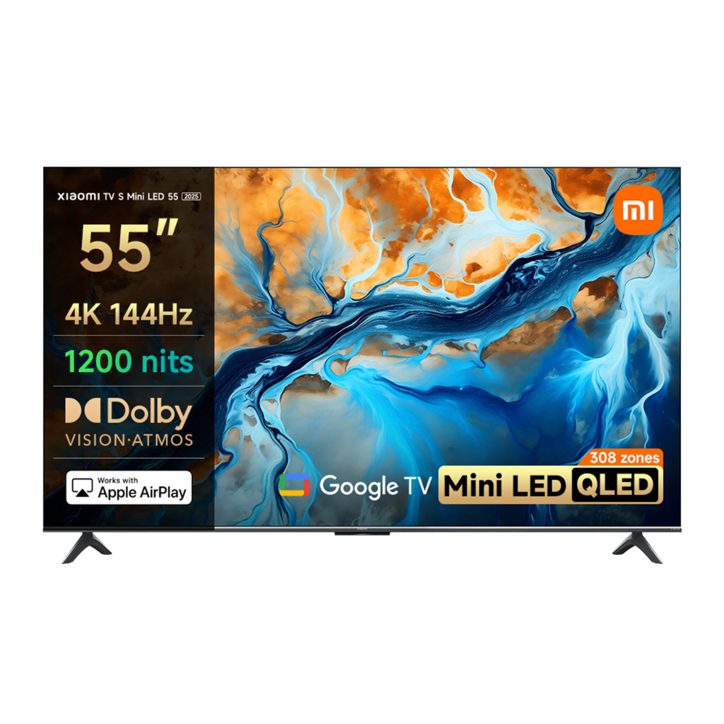 Xiaomi TV S 55″ 3840x2160 144Hz Mini LED Monitor - 1