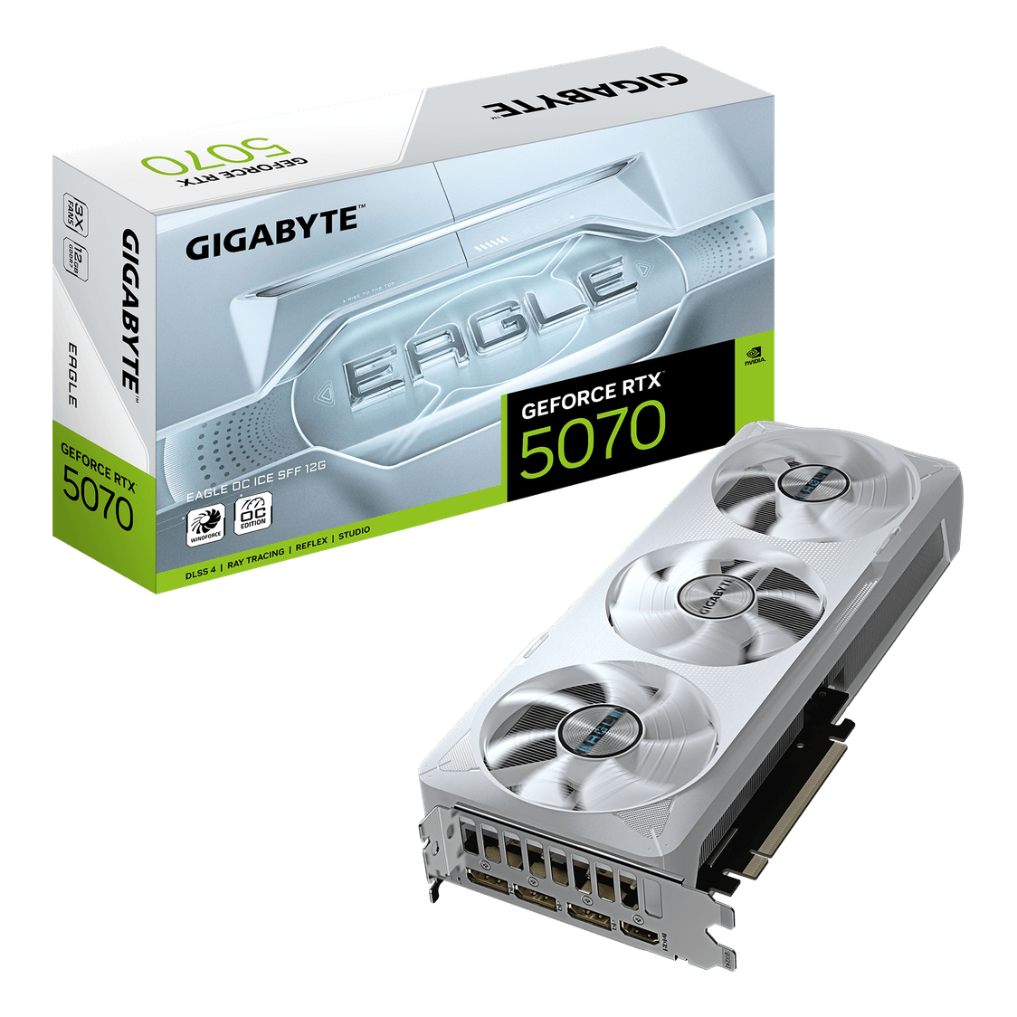 كارت شاشة Gigabyte Eagle GeForce RTX 5070 12GB GDDR7 OC Edition - 1