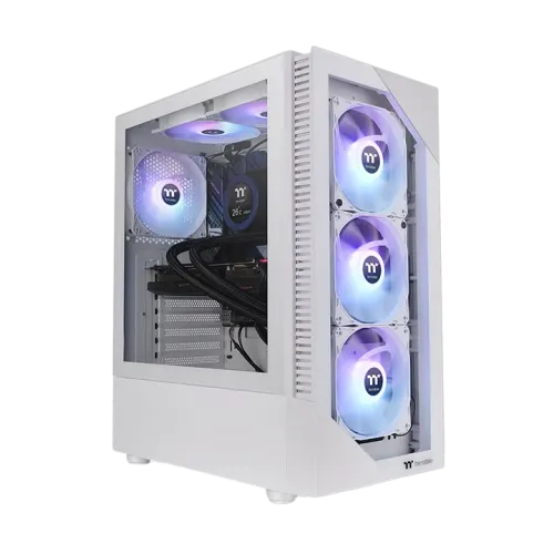 كيس Thermaltake View 200 Mid-Tower أسود ARGB - 1