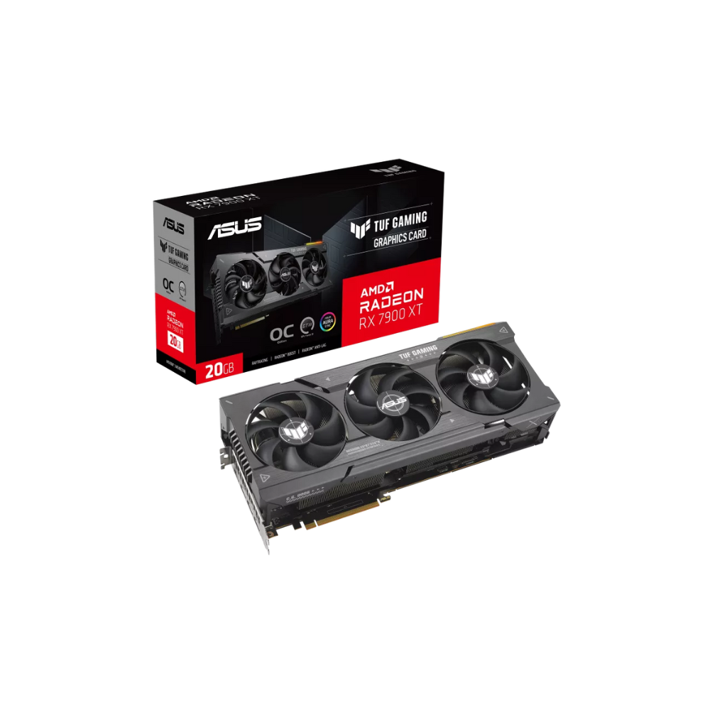 كارت شاشة ASUS TUF Gaming Radeon RX 7900 XT 20GB GDDR6 OC Edition - 1