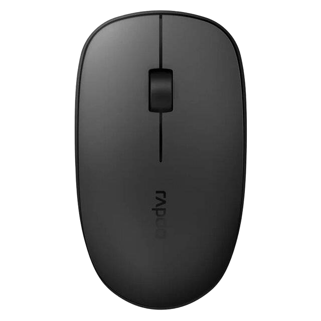 Rapoo M200G Wireless Mouse Silent Click Black - 1