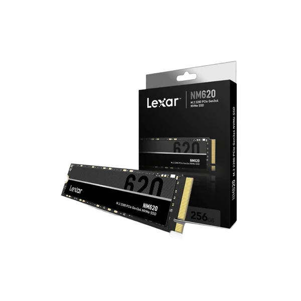 Lexar NM620 256GB NVMe M.2 PCIe 3.0 Internal SSD - 1