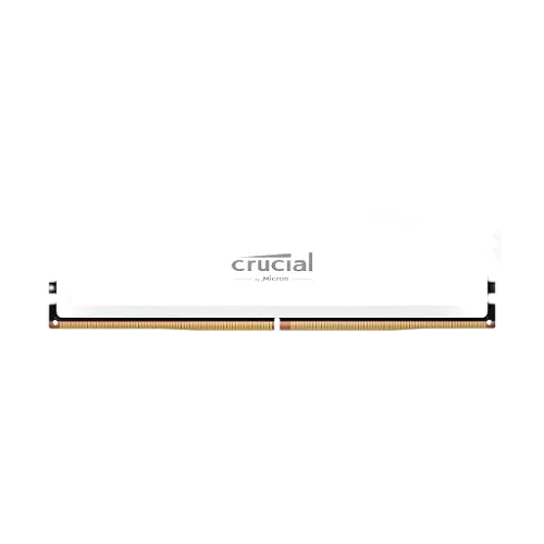 Crucial DDR5 32GB (2x16GB) 6400MHz White Desktop Memory - 1