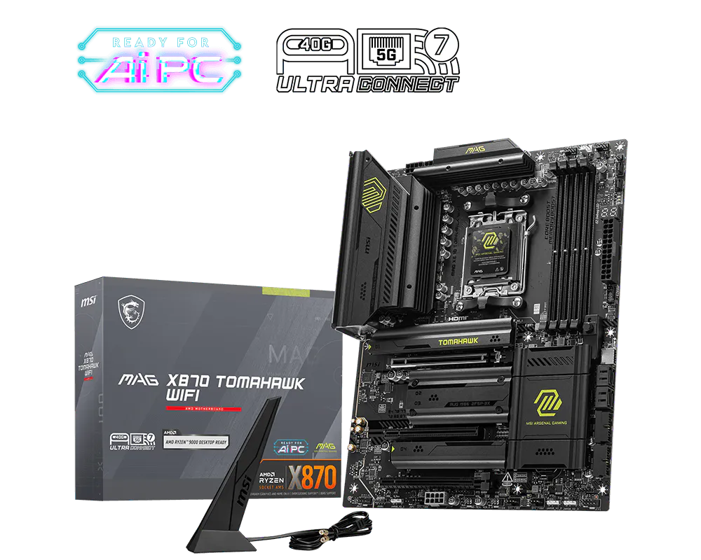 msi Msi Mag Tomahawk X870 black