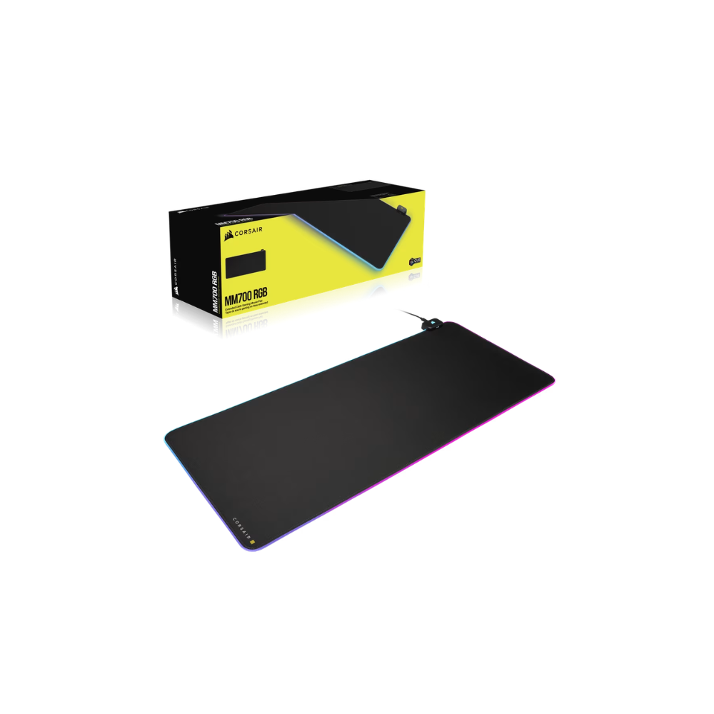 Corsair MM700 930mm x 400mm Extended Gaming Mouse Pad Black - 1