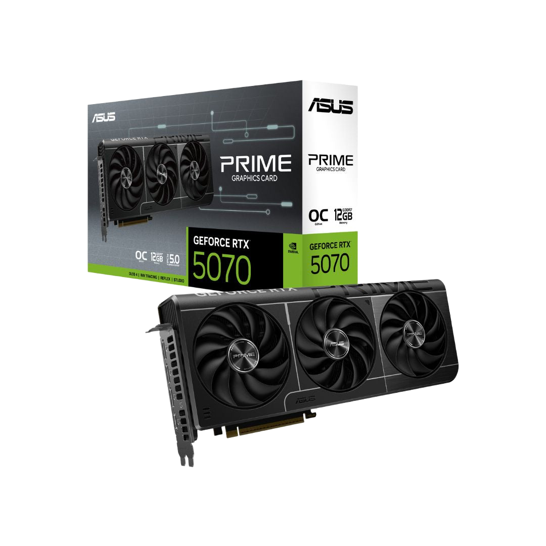 كارت شاشة ASUS PRIME GeForce RTX 5070 12GB GDDR7 OC Edition - 1