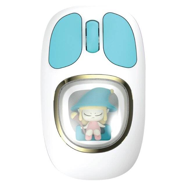 iMice W-540 1600 DPI Dual-Mode Wireless Mouse White - 1