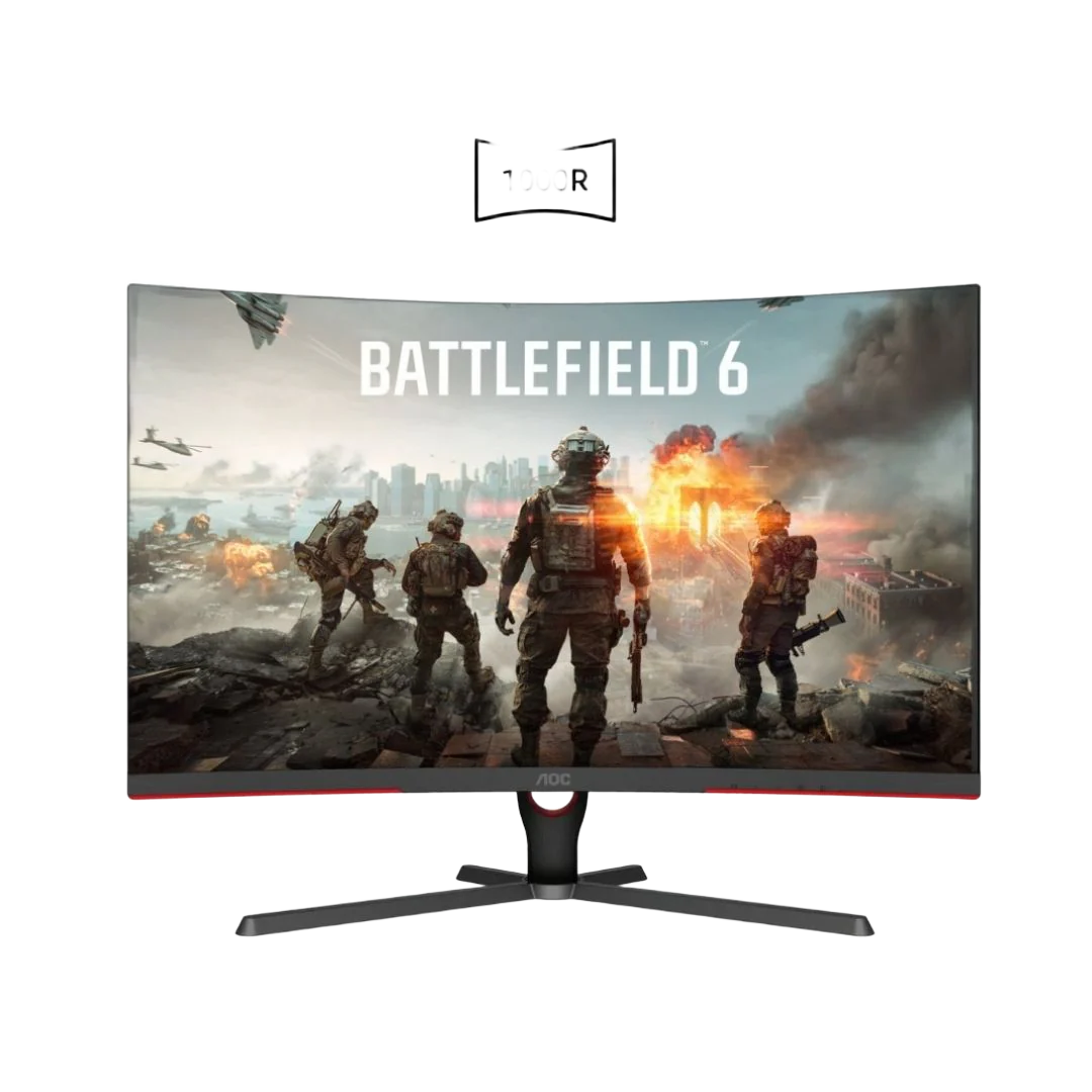 AOC G3 Series C32G3E 32" FHD 165Hz VA Curved Gaming Monitor - 1