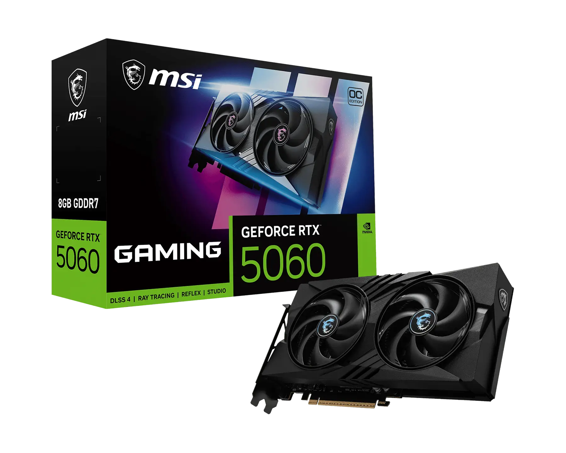 msi Msi Geforce Rtx 5060 Gaming Oc V1 8GB storage: 8gb