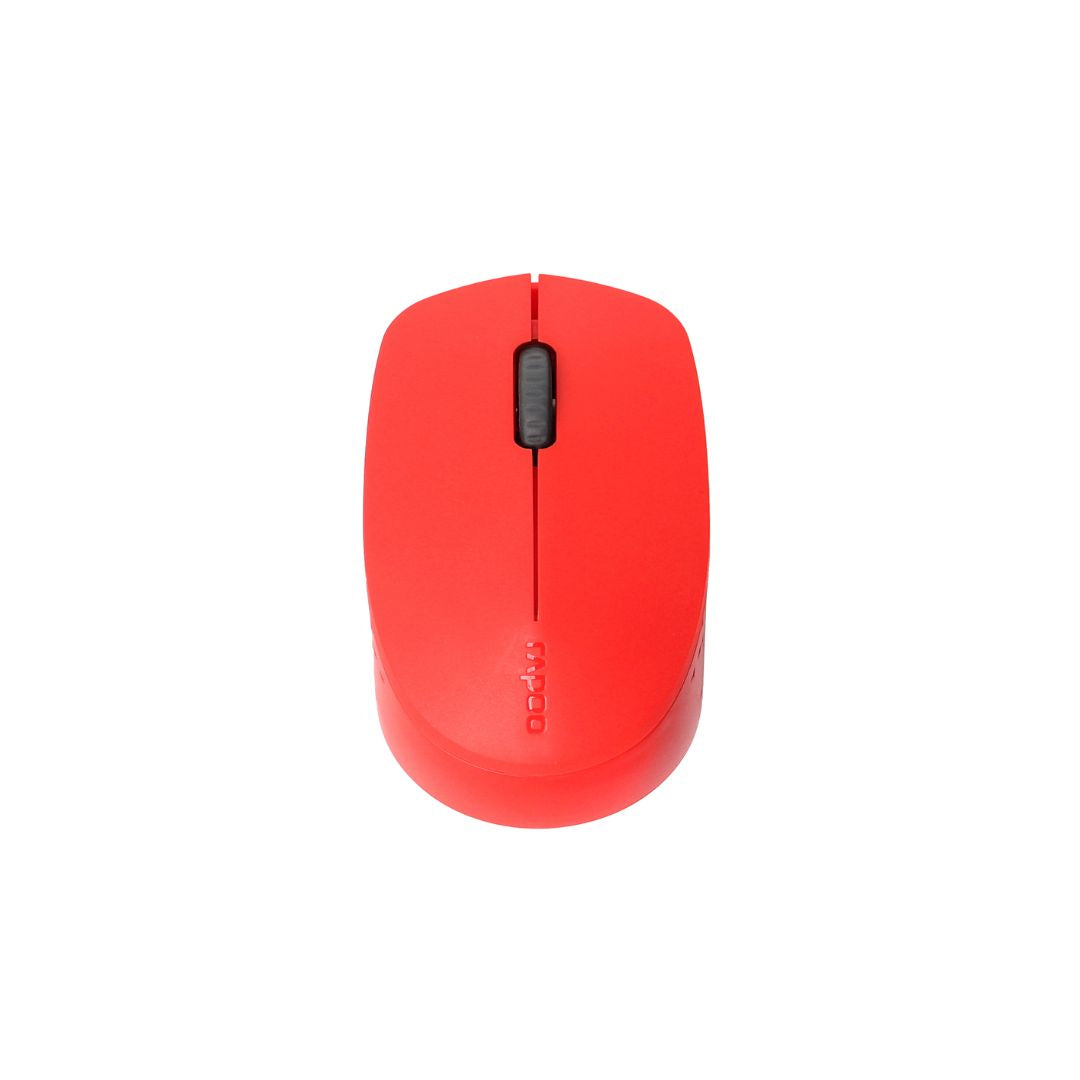 Rapoo M100 Silent Mouse 1000 DPI Dual-Mode Wireless Red - 1