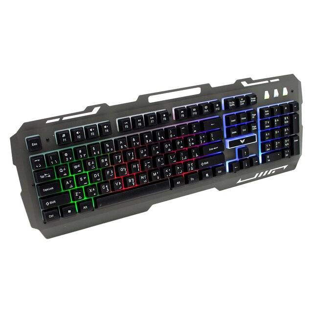 كيبورد Crown CMGK-10-AE Full-Size Mechanical USB RGB - 1