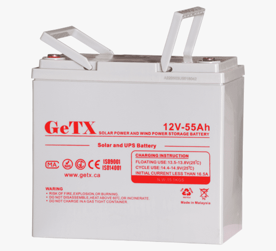 GeTX GX55-12 660Wh Battery - 1
