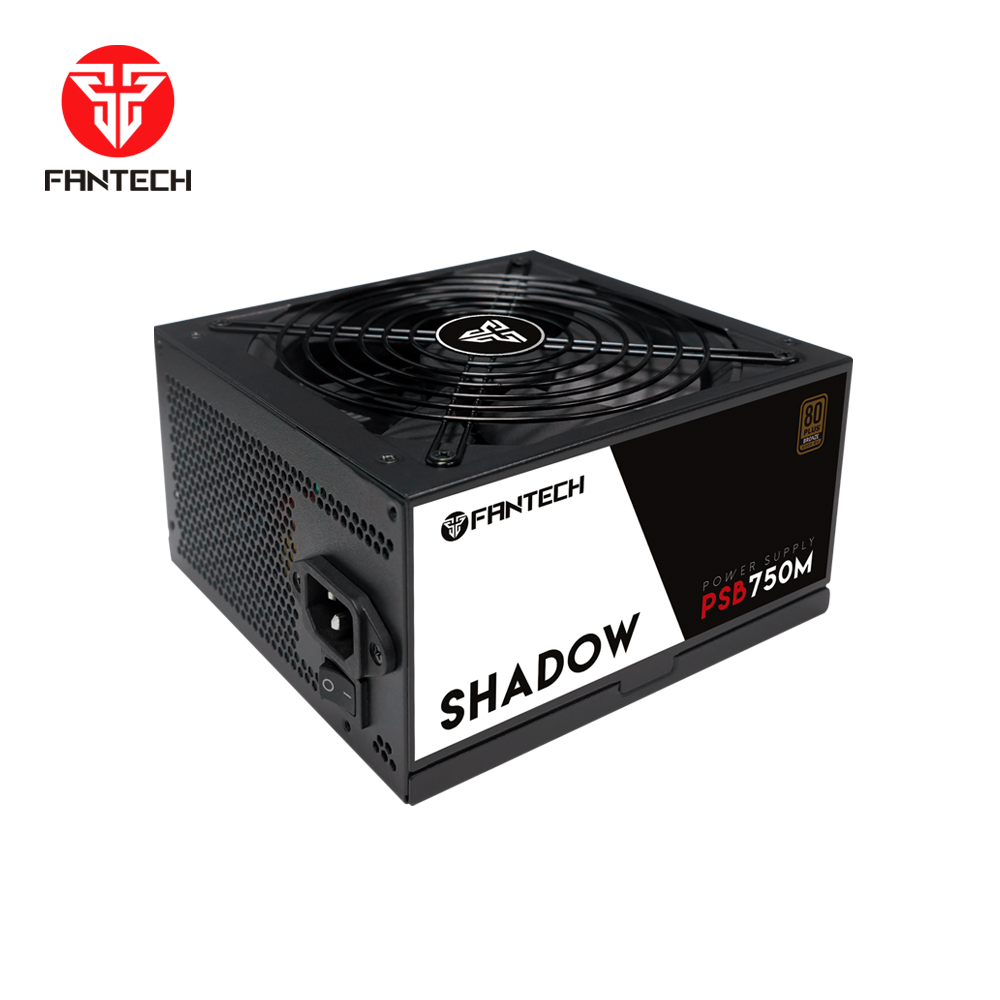 Fantech PSB750M Shadow 750W 80 Plus Bronze Fully Modular PSU - 1