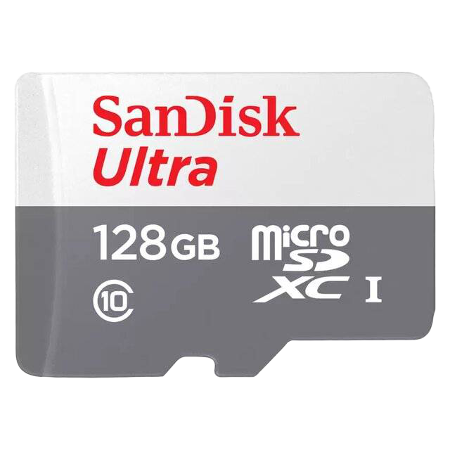 SanDisk Ultra 128GB microSDXC UHS-I Memory Card - 1
