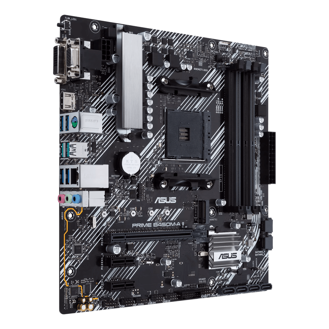 لوحة أم ASUS Prime B450 Micro-ATX AM4 DDR4 - 1
