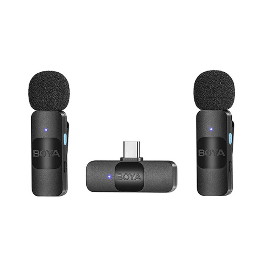 BOYA BY-V20 V2.0 Wireless Omnidirectional Microphone Black - 1