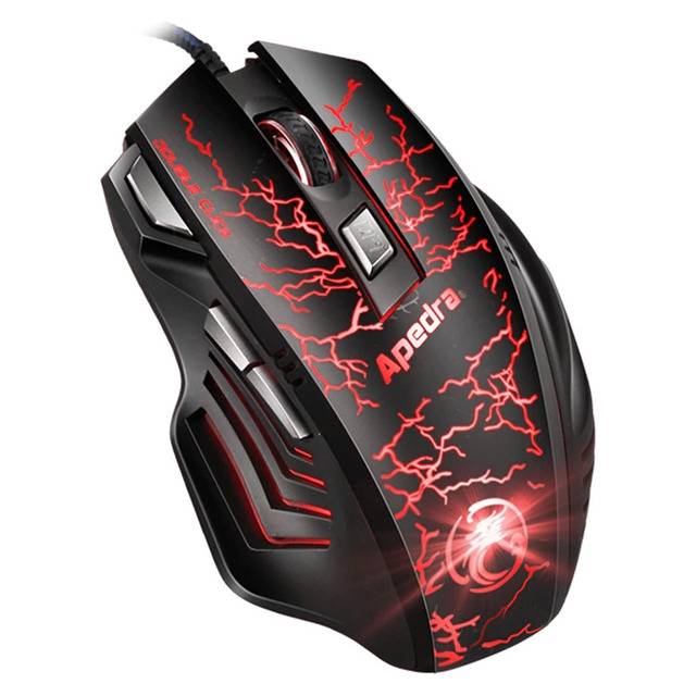 iMice A7 Gaming Mouse 3200 DPI Wired RGB 7-Button - 1
