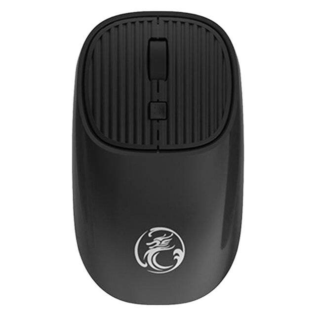 iMice G4 Wireless Mouse 1600 DPI Black Ergonomic - 1