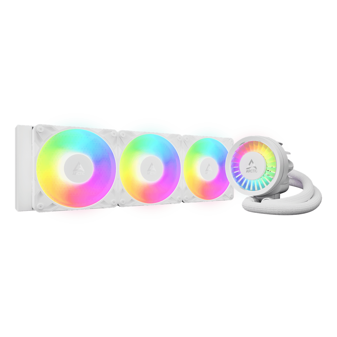 Arctic Liquid Freezer III Pro 360mm AIO Liquid Cooler White ARGB - 1
