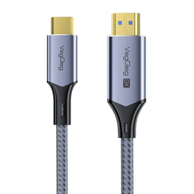 VegGieg USB-C to HDMI 8K Cable 2m - 1