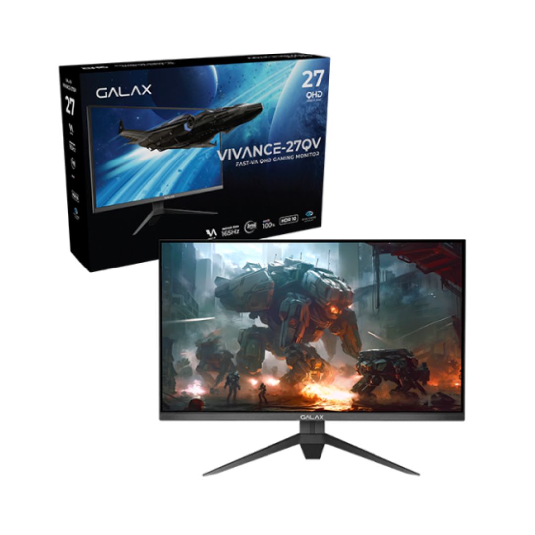 Galax Vivance VI-27QV 27″ 2560x1440 165Hz VA Gaming Monitor - 1