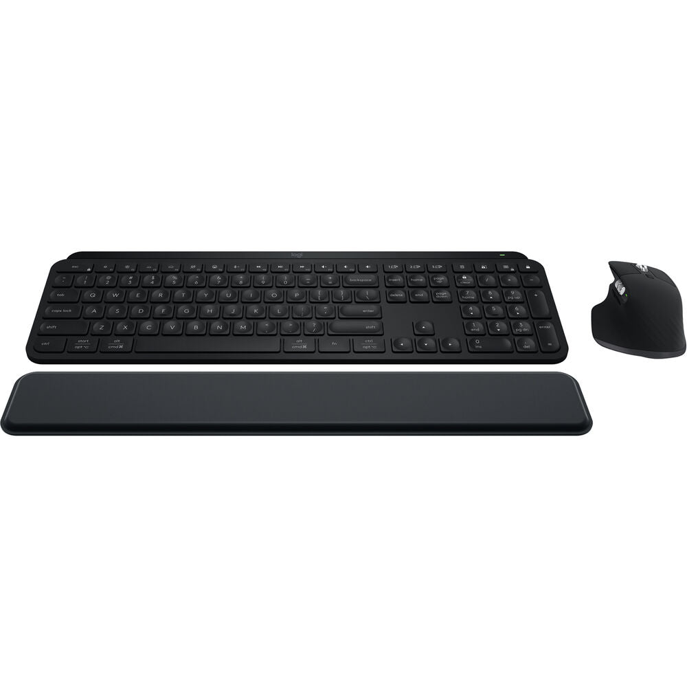كيت كيبورد وماوس Logitech MX Keys S لاسلكي أسود - 1