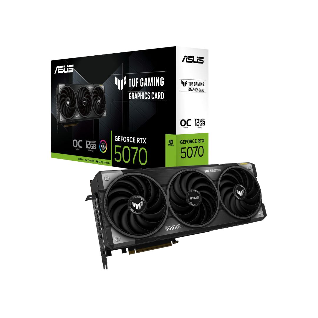 كارت شاشة ASUS TUF Gaming GeForce RTX 5070 12GB GDDR7 OC Edition - 1
