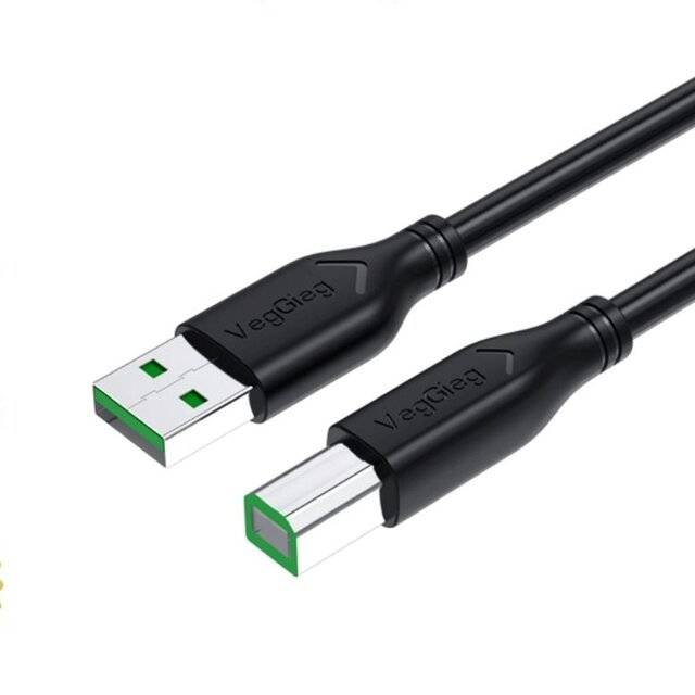 كيبل VegGieg USB-A إلى USB-B 3m - 1