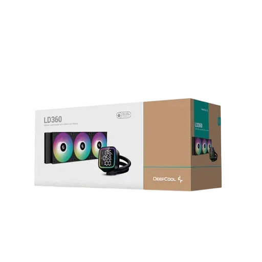 مبرد Deepcool LD360 360mm مائي أسود - 1