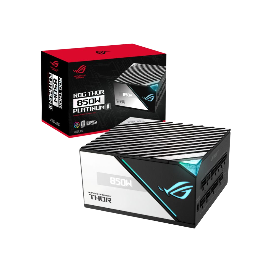 ASUS ROG THOR 850W Platinum II, Full Modular, 80+ Platinum, PCIe 5.0, Black - 1
