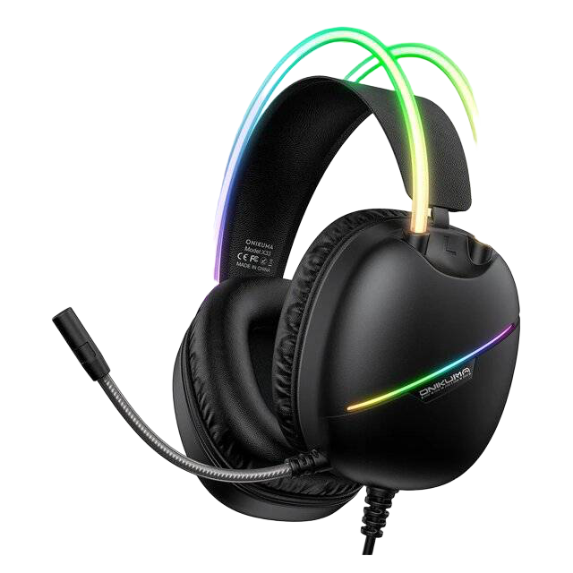 Onikuma X33 Wired Gaming Headset with RGB Microphone - 1